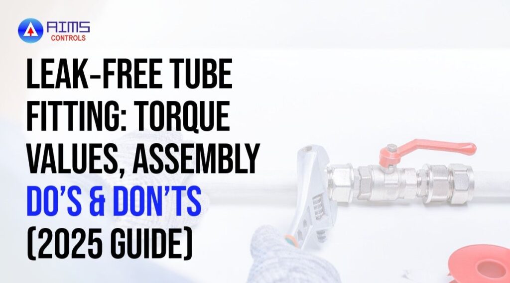 Leak‑Free Tube Fitting Torque Values, Assembly Do’s & Don’ts (2025 Guide) (1)