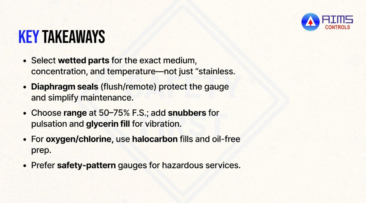 How to Select a Pressure Gauge for Corrosive Environments (1)