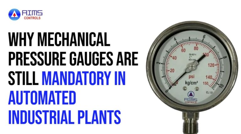 Why mechanical pressure gauges are still mandatory in automated industrial plants