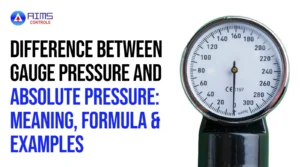 Difference Between Gauge Pressure and Absolute Pressure