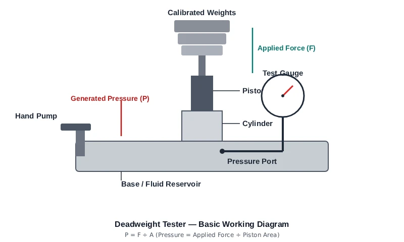 dead weight tester